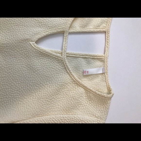 Xhilaration white blouse top size PS - Picture 5 of 5